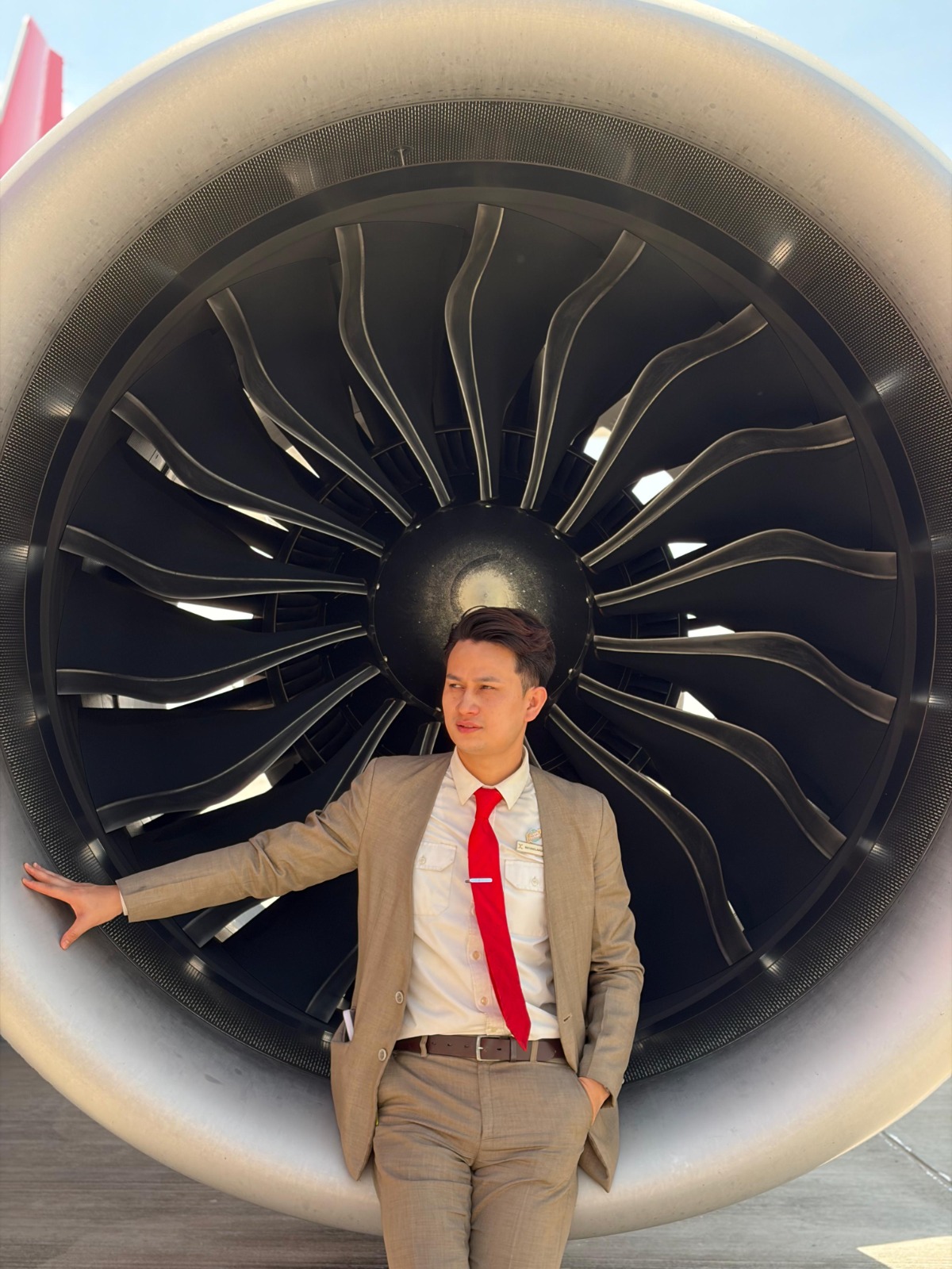 Mayanglambam Champion, Cabin Crew Executive at Air India Express